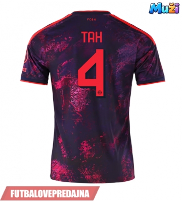 Lacne Muži Futbalové dres Bayern Munich Jonathan Tah #4 2026-27 Krátky Rukáv - Tretina